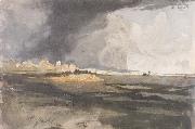 Samuel Palmer At Hailsham,Storm Approaching painting